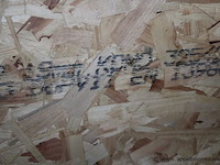 Pallet inhoudende osb platen 18mm dik - afbeelding 2 van  2