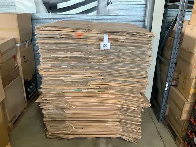 Pallet kartonnen dozen (2x) - afbeelding 1 van  3