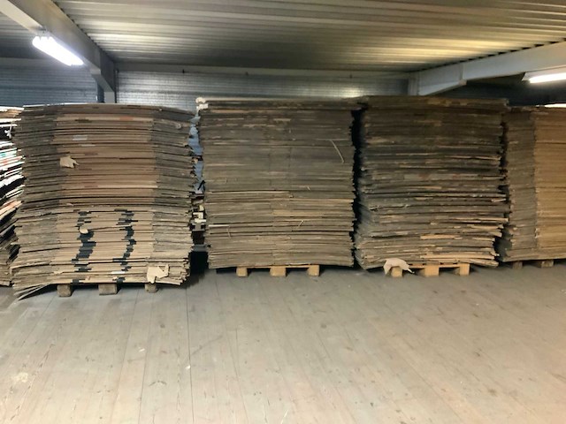Pallet kartonnen dozen (3x) - afbeelding 1 van  2