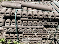 Pallet kunststof palissadepalen bruin - afbeelding 4 van  10