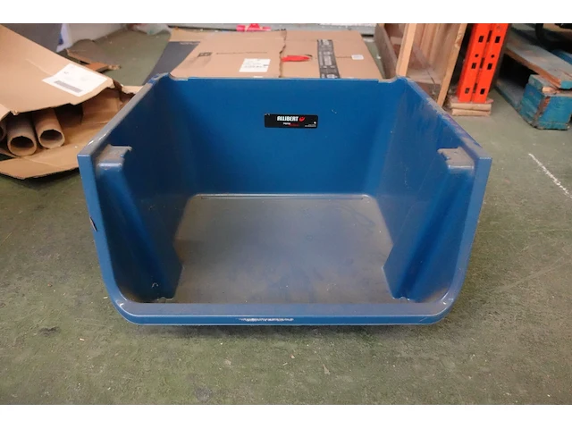 Pallet kunststof sorteerbakjes - afbeelding 1 van  4