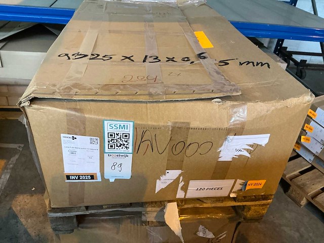 Pallet lame flexibele achterkant 9325x13 14 deuken r lintzaagbladen - afbeelding 1 van  2