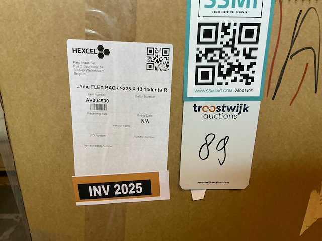 Pallet lame flexibele achterkant 9325x13 14 deuken r lintzaagbladen - afbeelding 2 van  2