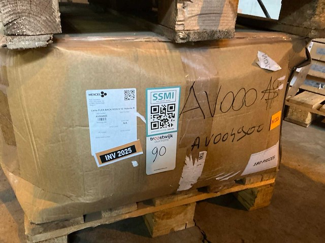 Pallet lame flexibele achterkant 9325x13 14 deuken r lintzaagbladen - afbeelding 2 van  2