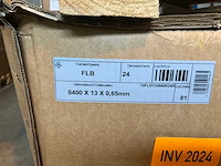 Pallet lame scie nx 8400mm 24 deuken lintzaagbladen - afbeelding 2 van  6