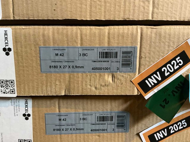 Pallet m42 8180x27x0,9mm lintzaagbladen - afbeelding 3 van  6