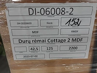 Pallet mdf deurkozijnen - afbeelding 2 van  3