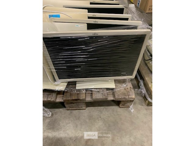 Pallet met 12x pc schermen fujitsu - afbeelding 2 van  2