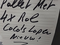 Pallet met 4x rol coco's loper - afbeelding 5 van  5