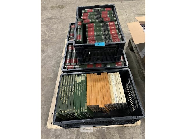 Pallet met boeken - enclopedieën - afbeelding 1 van  7