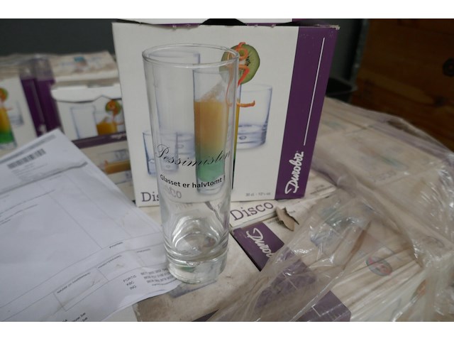 Pallet met dozen longdrinkglazen - afbeelding 3 van  4
