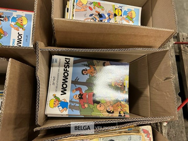 Pallet met grote partij stripboeken - afbeelding 3 van  12