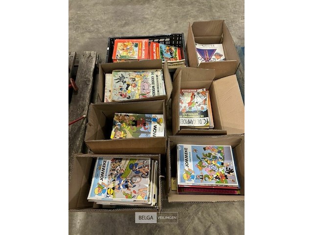 Pallet met grote partij stripboeken - afbeelding 6 van  12