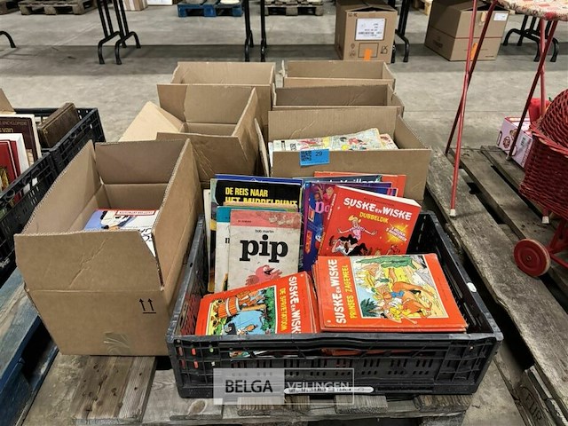 Pallet met grote partij stripboeken - afbeelding 8 van  12