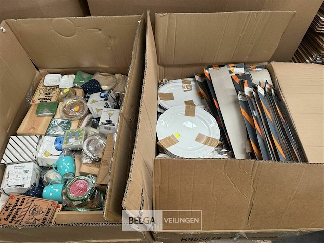 Pallet met inhoud diverse consumenten goederen - afbeelding 7 van  7