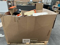 Pallet met inhoud ongecontroleerde goederen