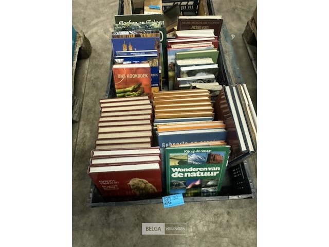 Pallet met kook- & leesboeken - afbeelding 1 van  6