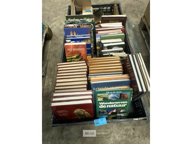 Pallet met kook- & leesboeken - afbeelding 2 van  6