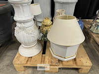 Pallet met lampedaires & staanders - afbeelding 3 van  7