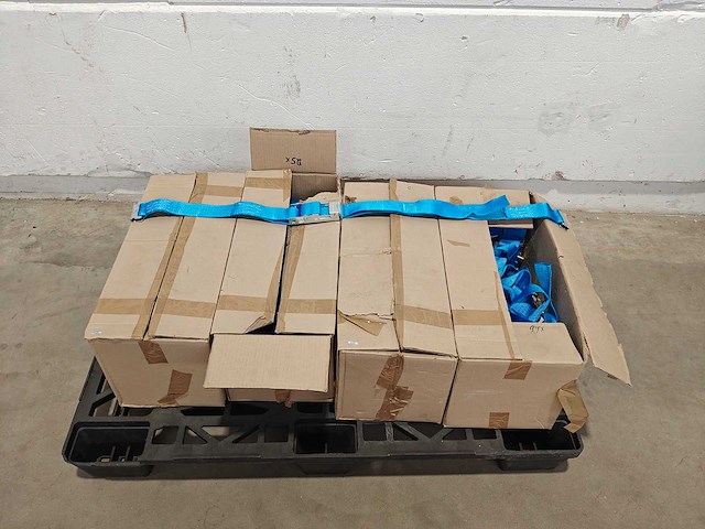 Pallet met spanriemen loadlok - afbeelding 1 van  6