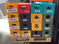 Pallet met volle bakken drank (32x) - afbeelding 3 van  3
