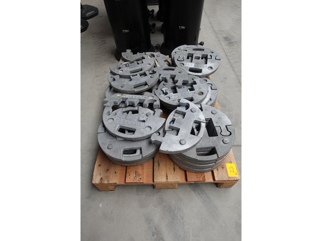 Pallet metalen voeten - afbeelding 2 van  3