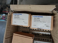 Pallet nieuw elektriciteitsmateriaal abb, schneider, socomec - afbeelding 11 van  15