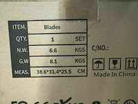 Pallet oxboard blades / 36 dozen (=36 paar) - afbeelding 9 van  17