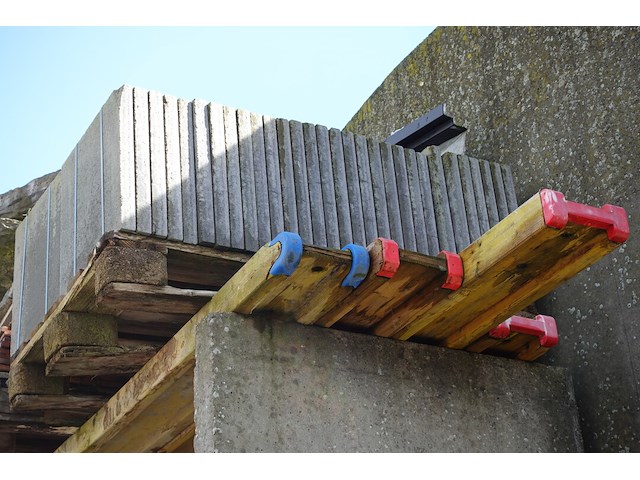 Pallet terrastegel in beton - afbeelding 2 van  2