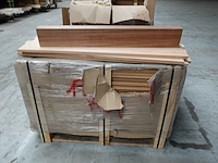 Pallet verlijmde houten lamellen - afbeelding 2 van  4