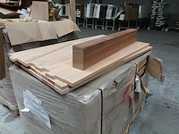 Pallet verlijmde houten lamellen - afbeelding 3 van  4
