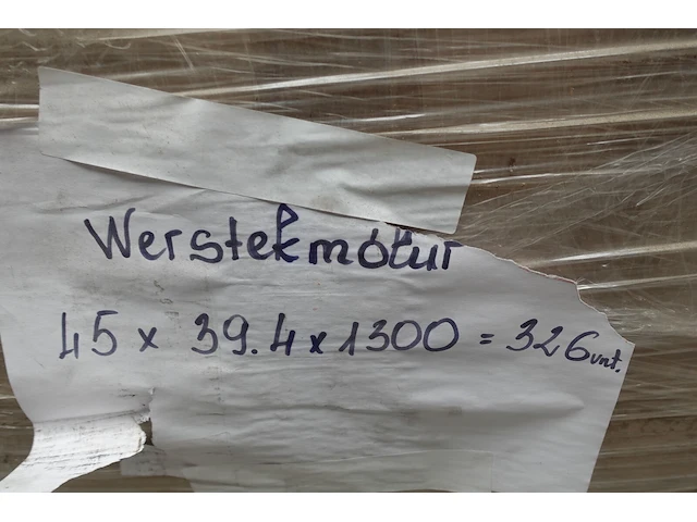 Pallet verlijmde houten lamellen - afbeelding 4 van  4