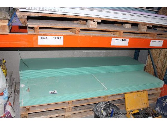 Pallet waterwerende gipsplaten - afbeelding 1 van  2