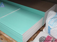 Pallet waterwerende gipsplaten - afbeelding 2 van  2