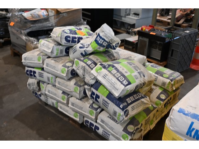 Pallet zakken cement cbr - afbeelding 1 van  2