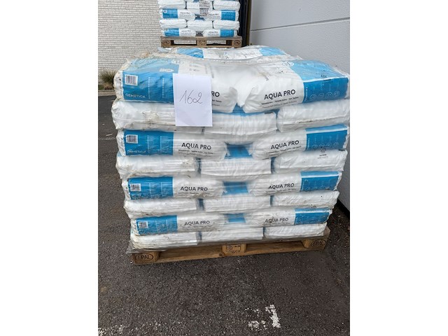 Pallet zout (1000kg) kristallen - afbeelding 1 van  2
