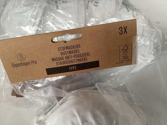 Palletdeal copenhagen pro stofmasker, 3 pack (936x) - afbeelding 2 van  5