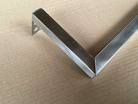 Palletdeal differnz handdoekdrager mat chroom (148x) - afbeelding 4 van  7