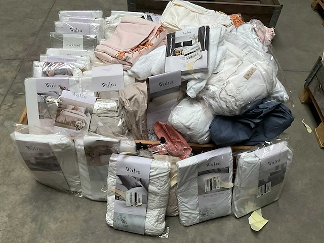 Palletdeal diverse bedtextiel van o.a. walra - afbeelding 1 van  11