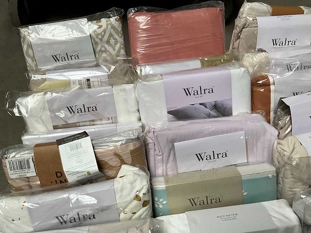 Palletdeal diverse dekbedovertrekken van o.a. walra - afbeelding 3 van  9