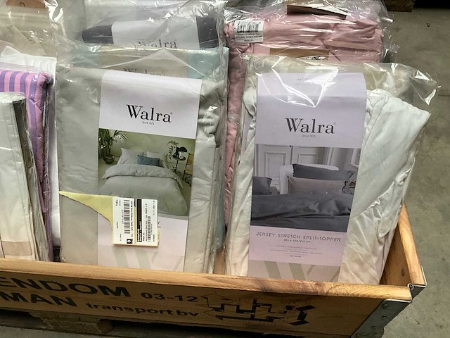 Palletdeal diverse dekbedovertrekken van o.a. walra - afbeelding 6 van  10
