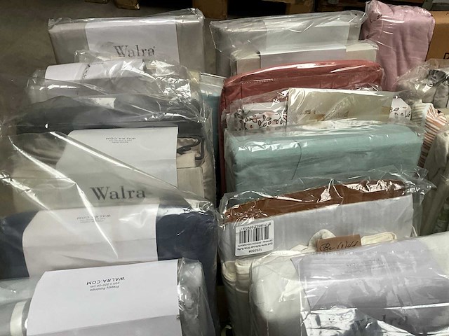 Palletdeal diverse dekbedovertrekken van o.a. walra - afbeelding 4 van  10