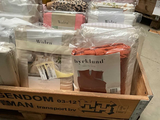 Palletdeal diverse dekbedovertrekken van o.a. walra - afbeelding 3 van  9