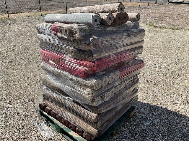 Palletdeal diverse kleuren vloerkleden 150 x 100 cm - afbeelding 1 van  14