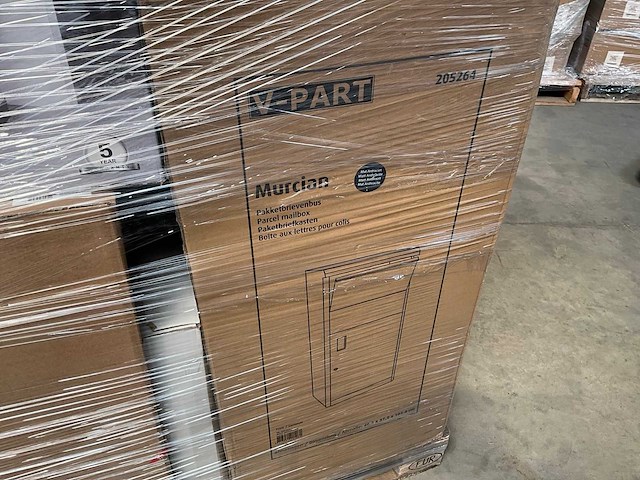 Palletdeal diverse prullenbakken van o.a eko en curver & pakketbrievenbus - afbeelding 9 van  13
