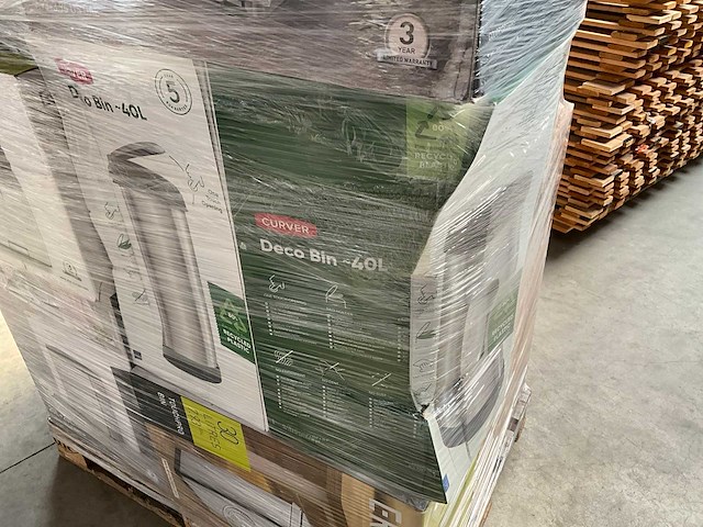 Palletdeal diverse prullenbakken van o.a eko en curver & pakketbrievenbus - afbeelding 13 van  13
