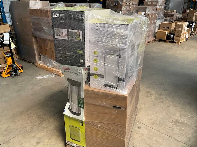 Palletdeal diverse prullenbakken van o.a eko en curver & pakketbrievenbus - afbeelding 5 van  13
