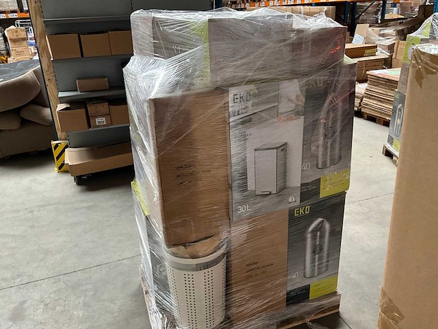 Palletdeal diverse prullenbakken van o.a eko - afbeelding 1 van  12