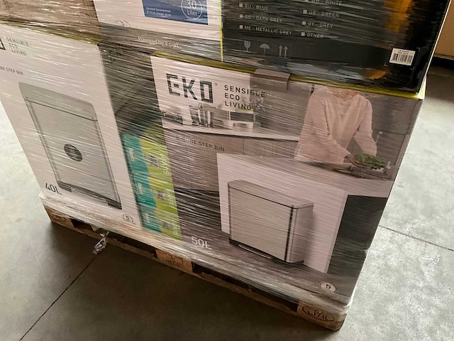 Palletdeal diverse prullenbakken van o.a eko - afbeelding 2 van  10
