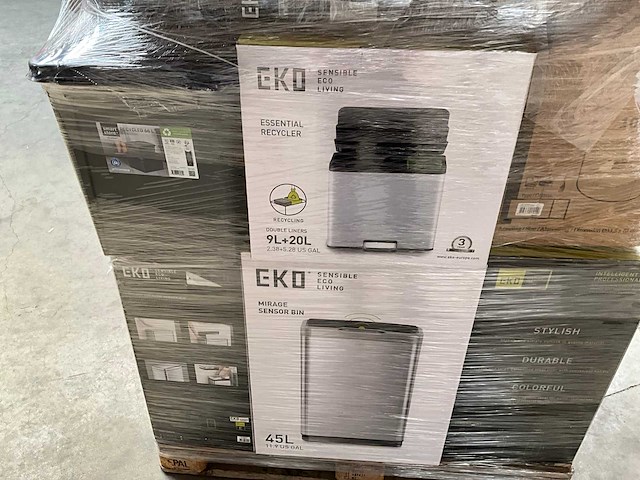 Palletdeal diverse prullenbakken van o.a eko/v-part - afbeelding 4 van  15